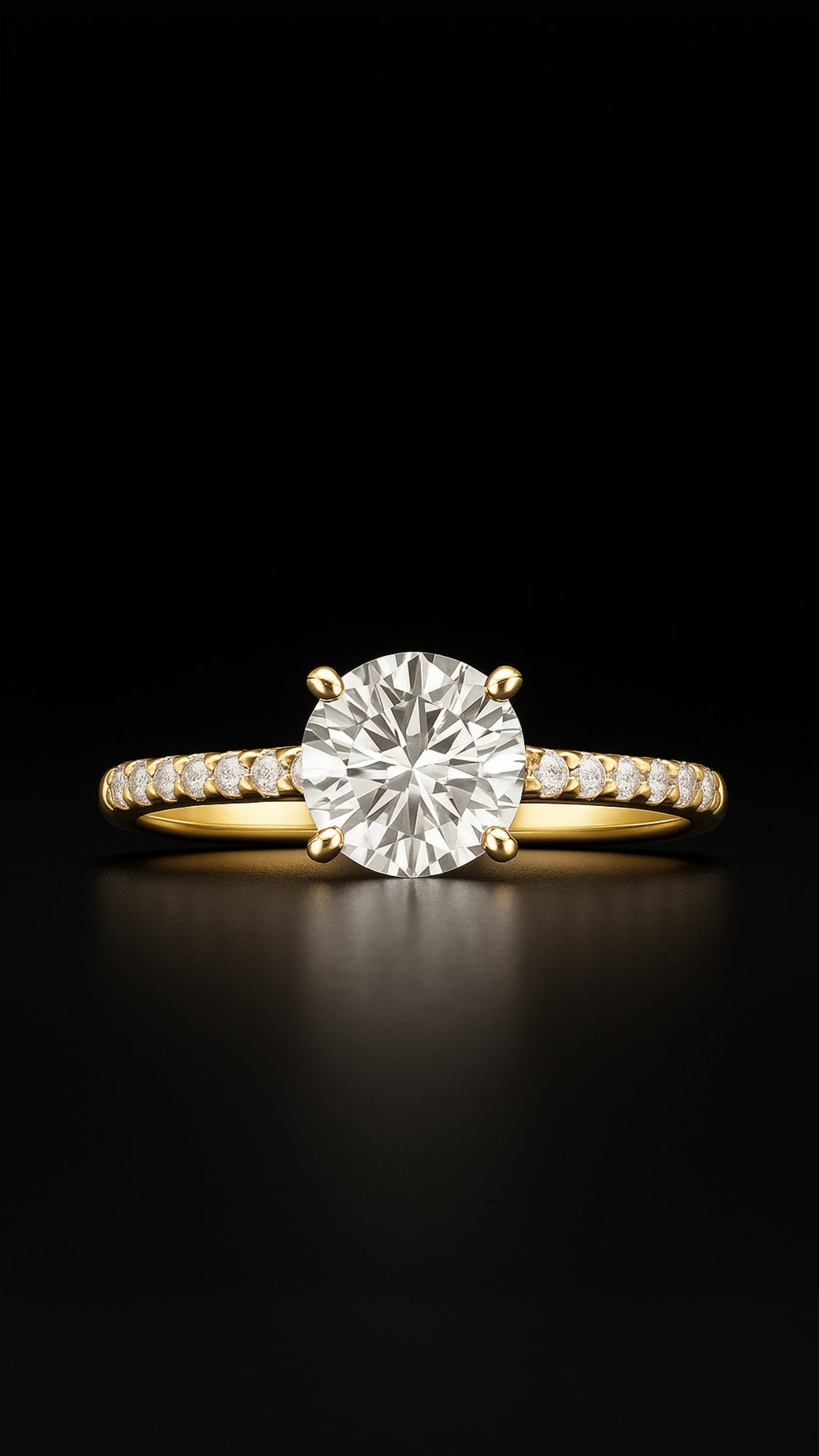 Bague étoile luxueuse