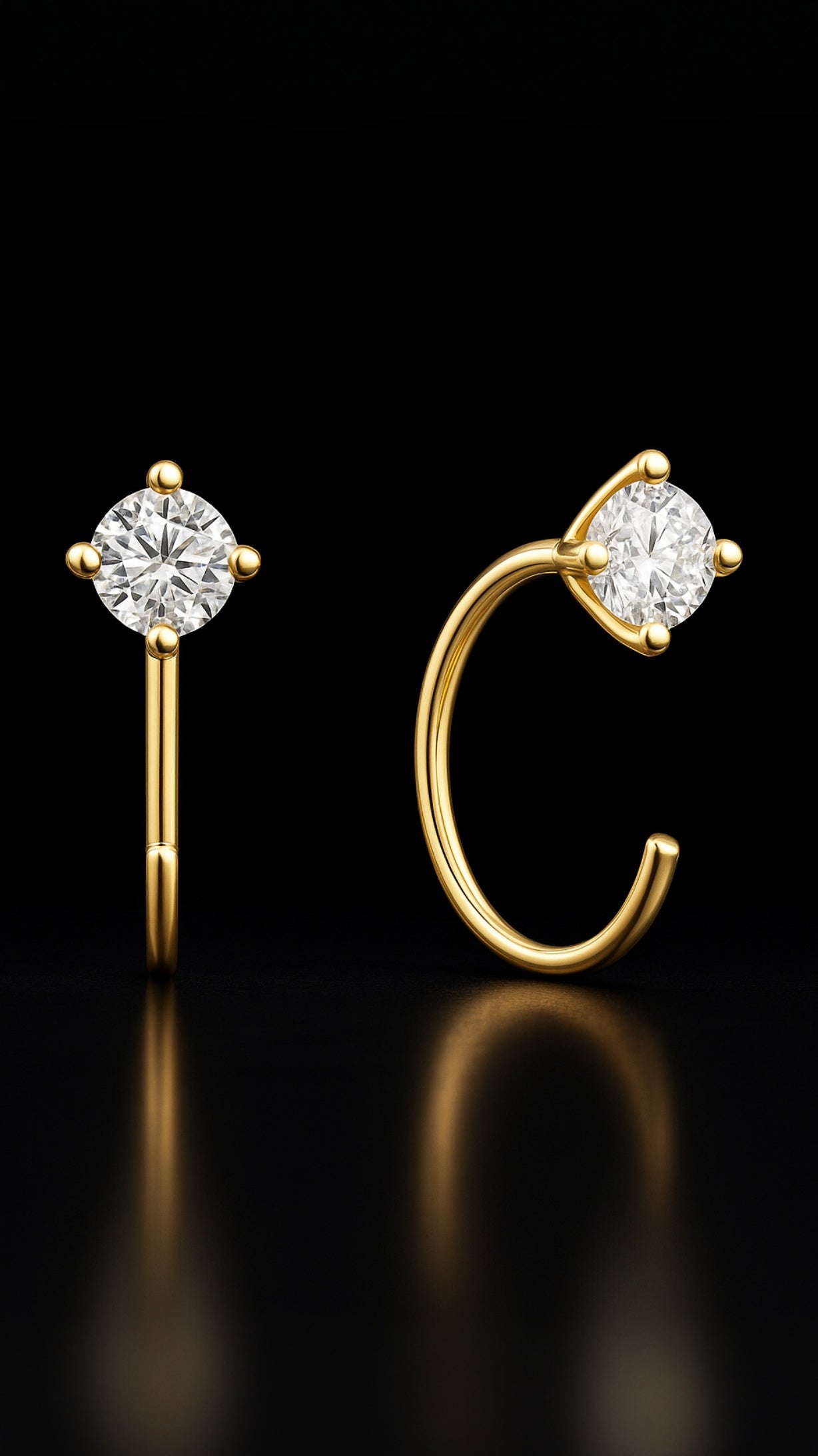 Orbital Star Earrings