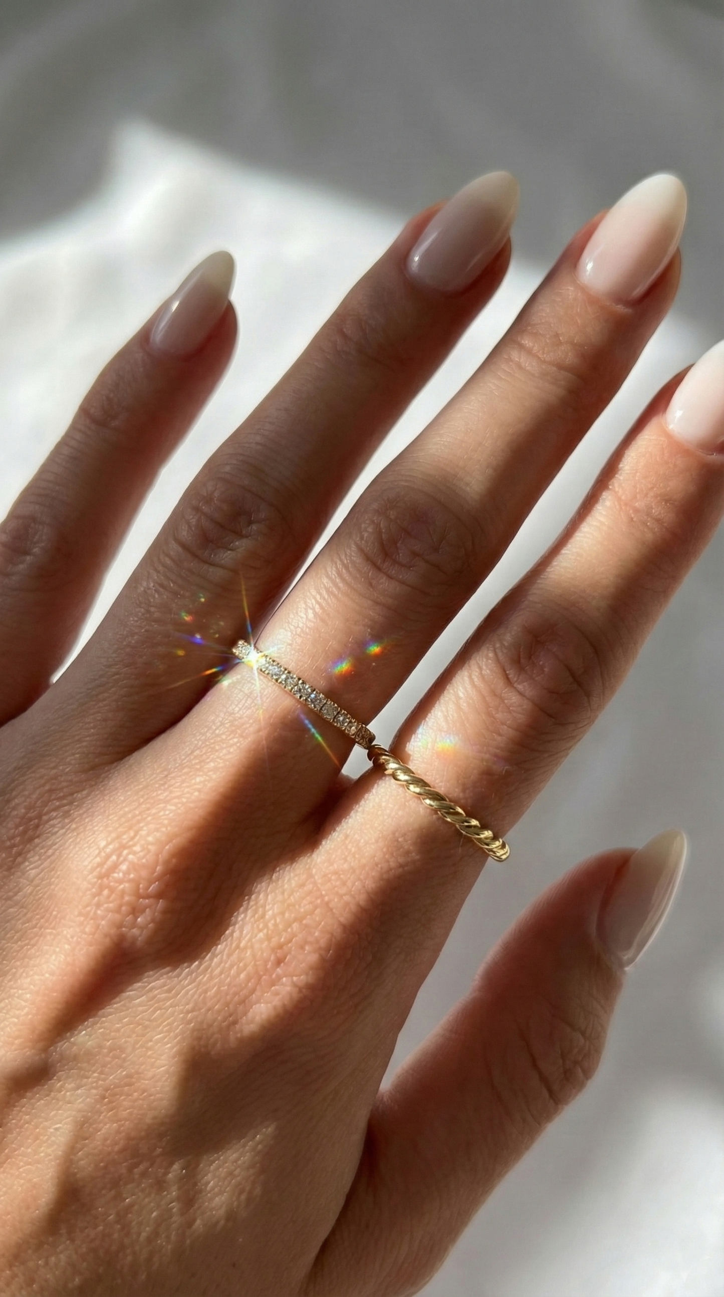 Lunar Loop Ring