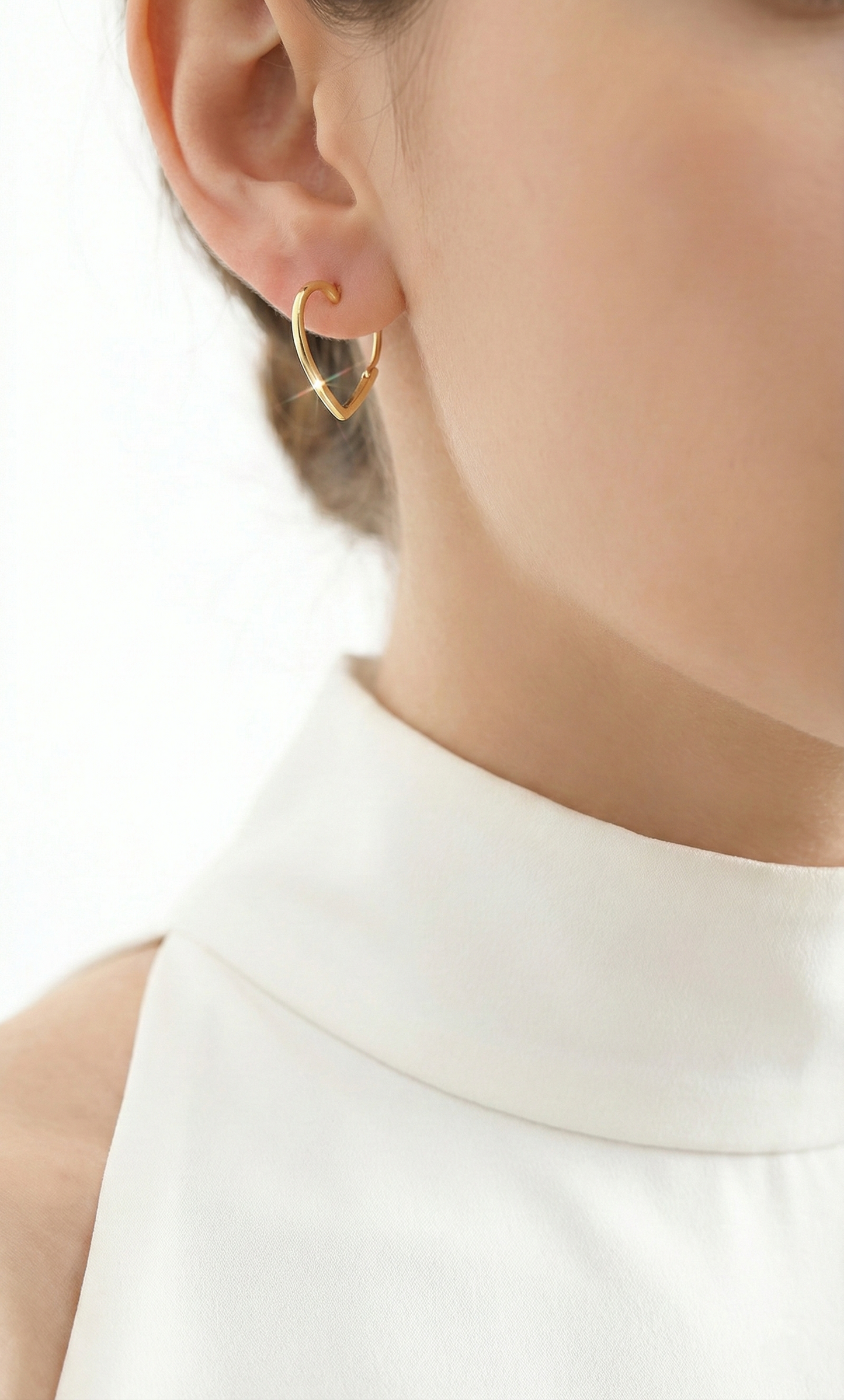 Devotion Heart Earrings