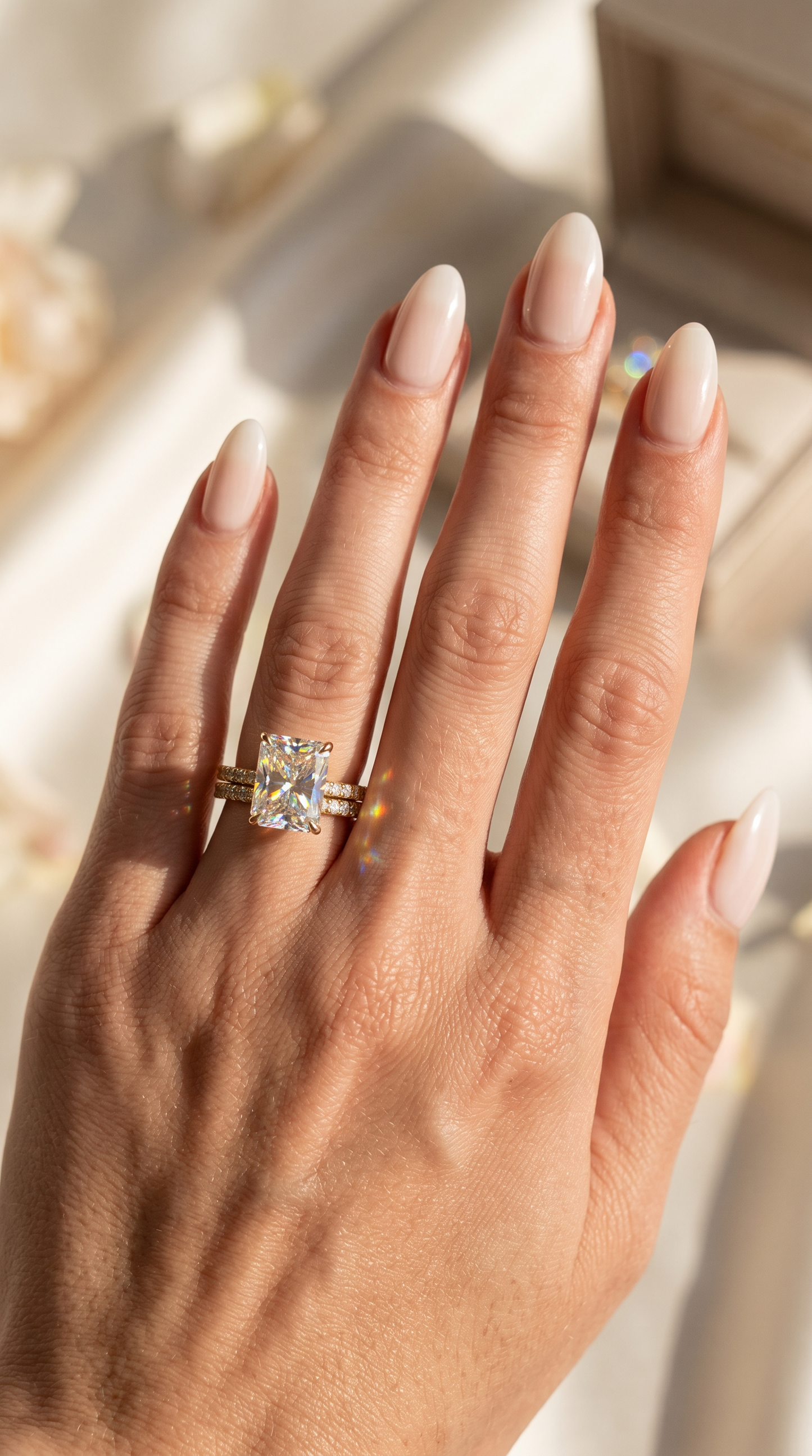 Glimmering Galaxy Ring