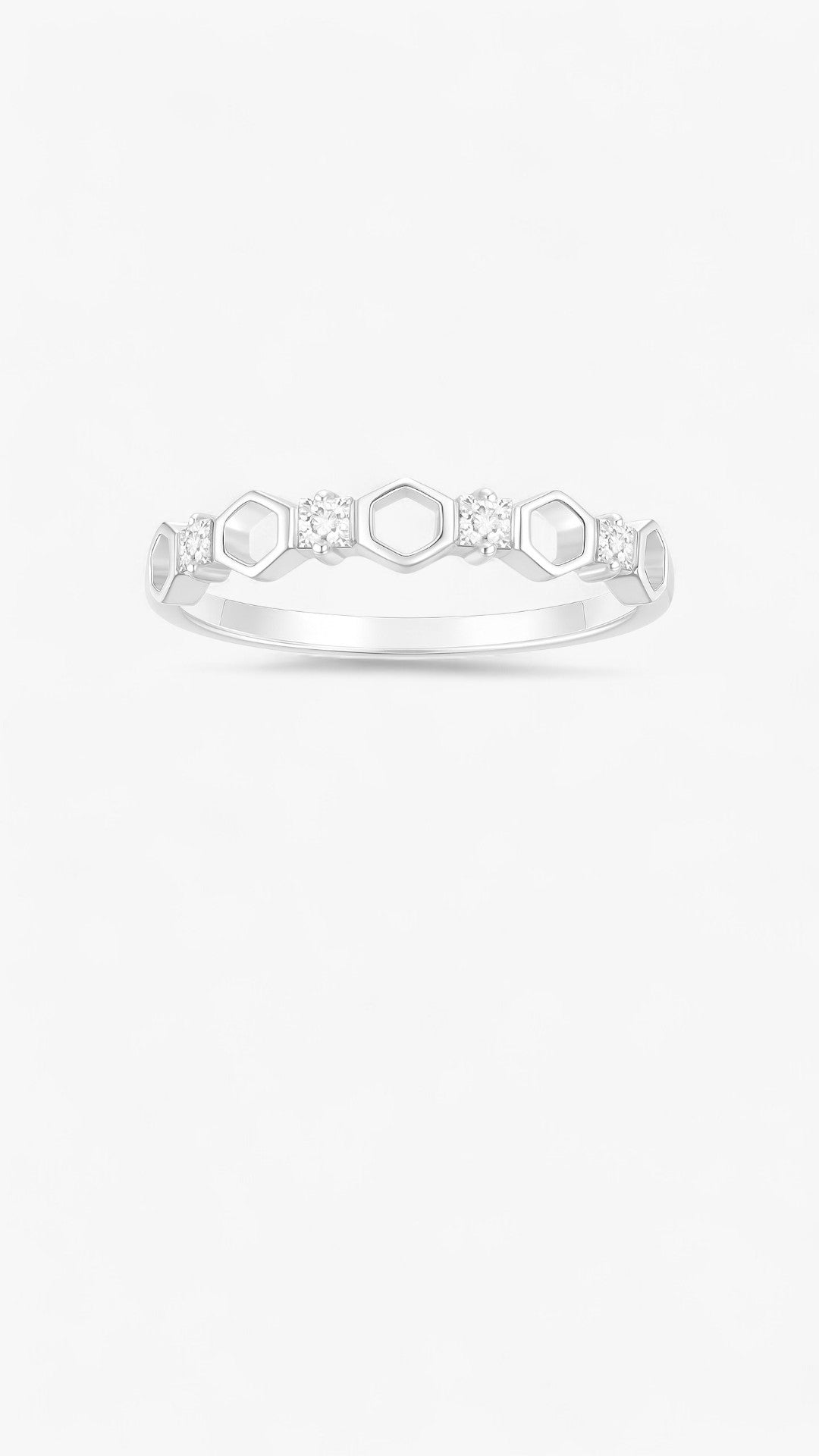 Glittrande prakt ring