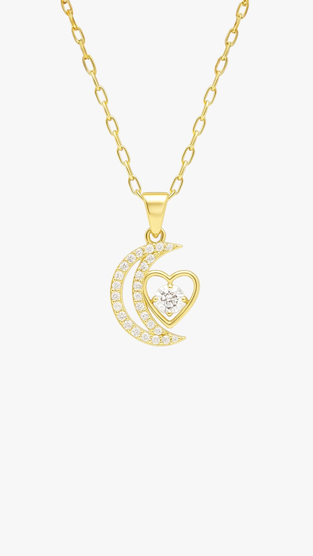 Lunar Heartbeat Necklace