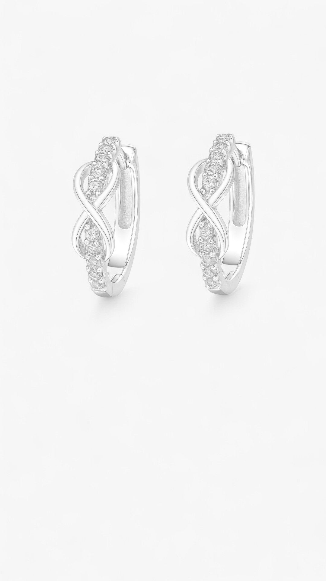 Radiant Infinity Earrings
