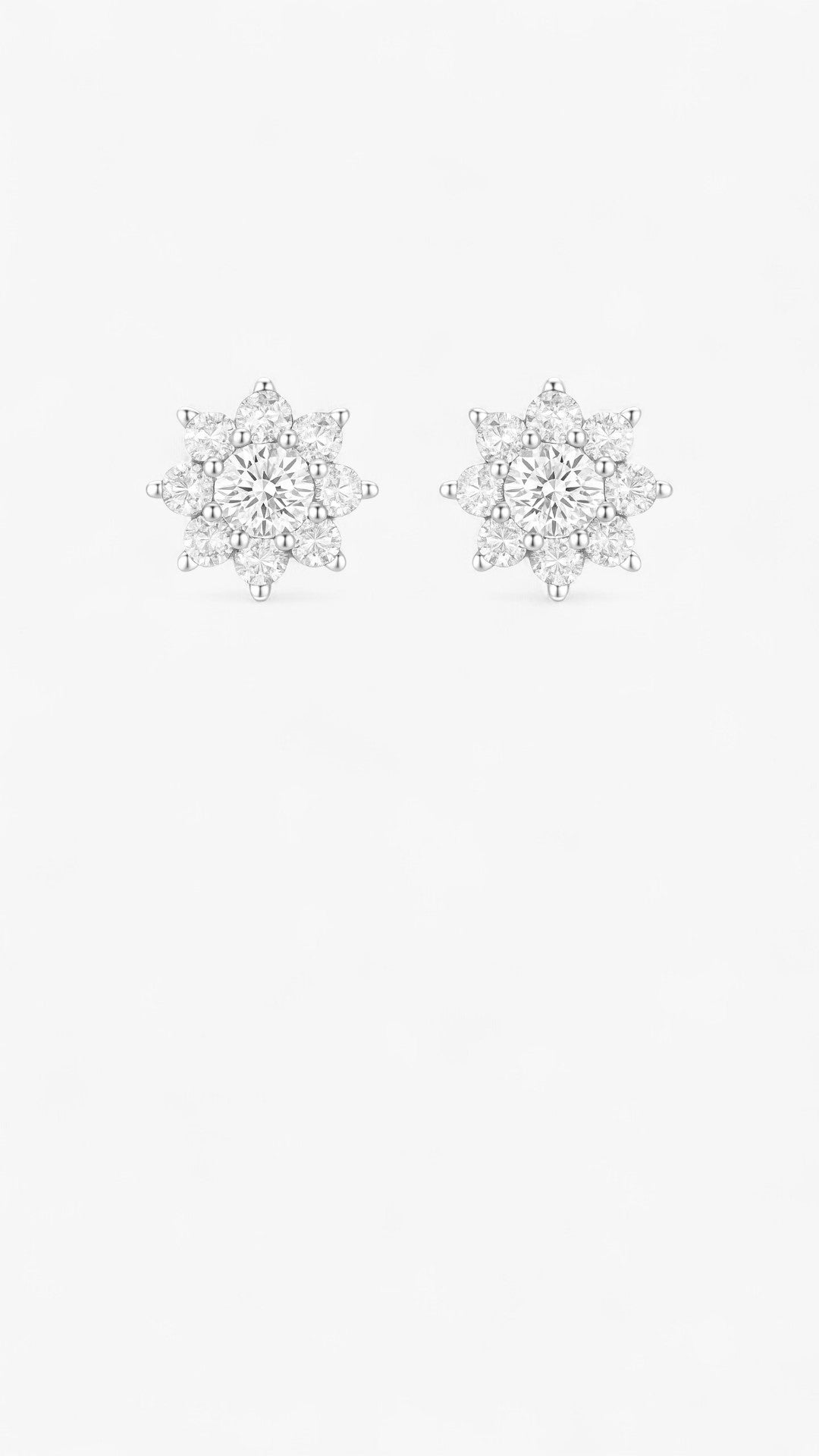 Orecchini Glamour Ghiacciati