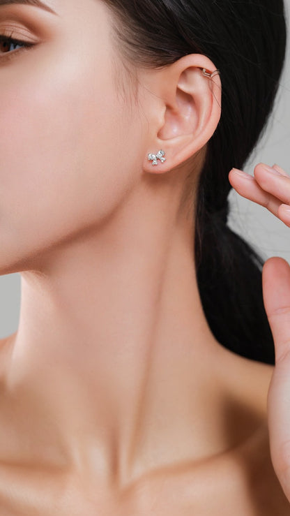 Orecchini Bowtie Brilliance