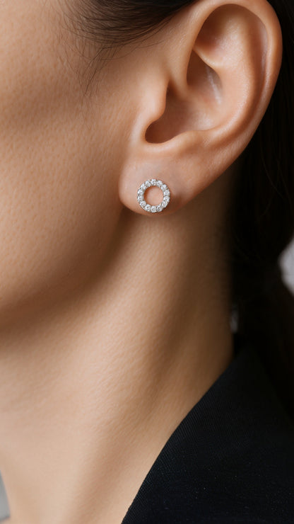 Eternity Hoops Earrings