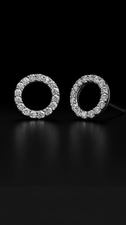 Eternity Hoops Earrings