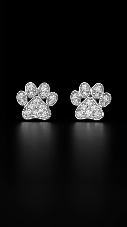 Precious Paw Prints Earrings