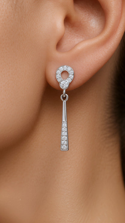 Delicate Dahlia Earrings