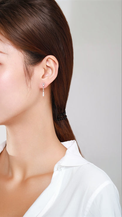 Delicate Dahlia Earrings