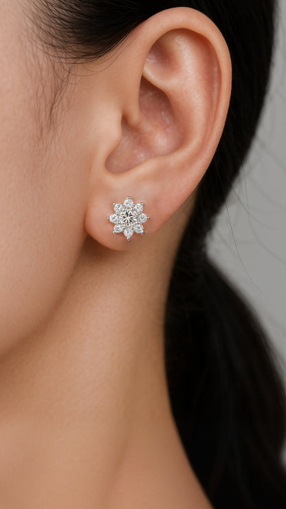 Orecchini Glamour Ghiacciati