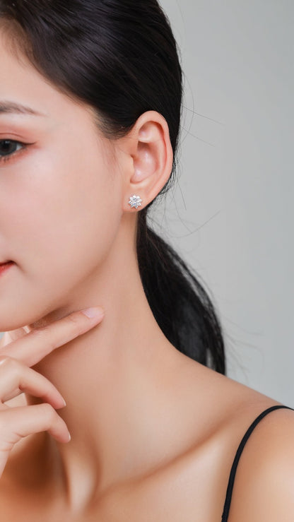 Orecchini Glamour Ghiacciati