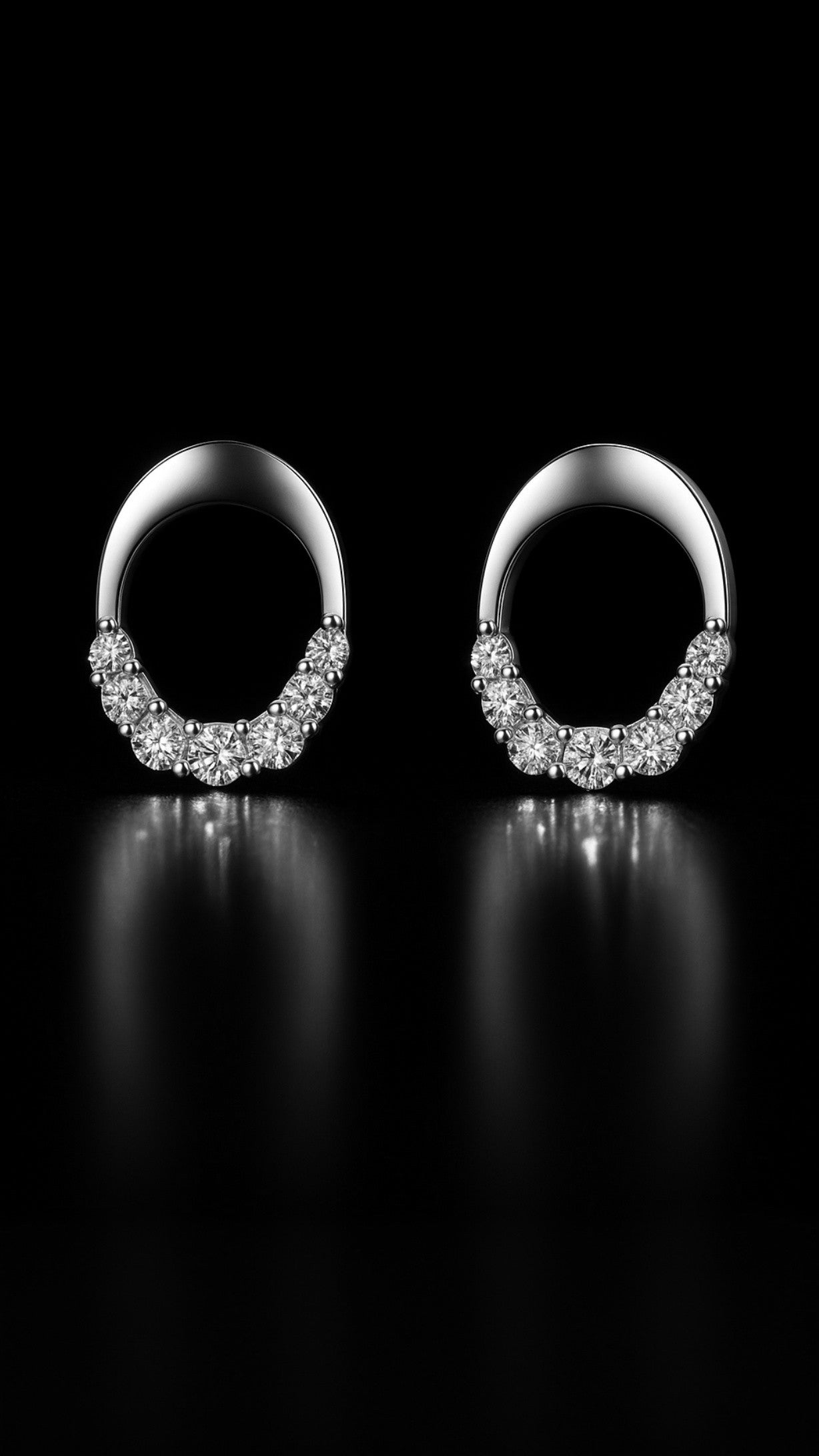 Celestial Crescent Earrings