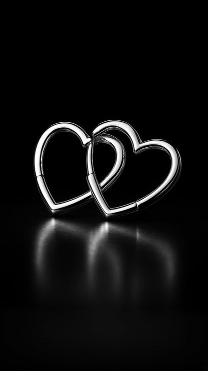 Devotion Heart Earrings