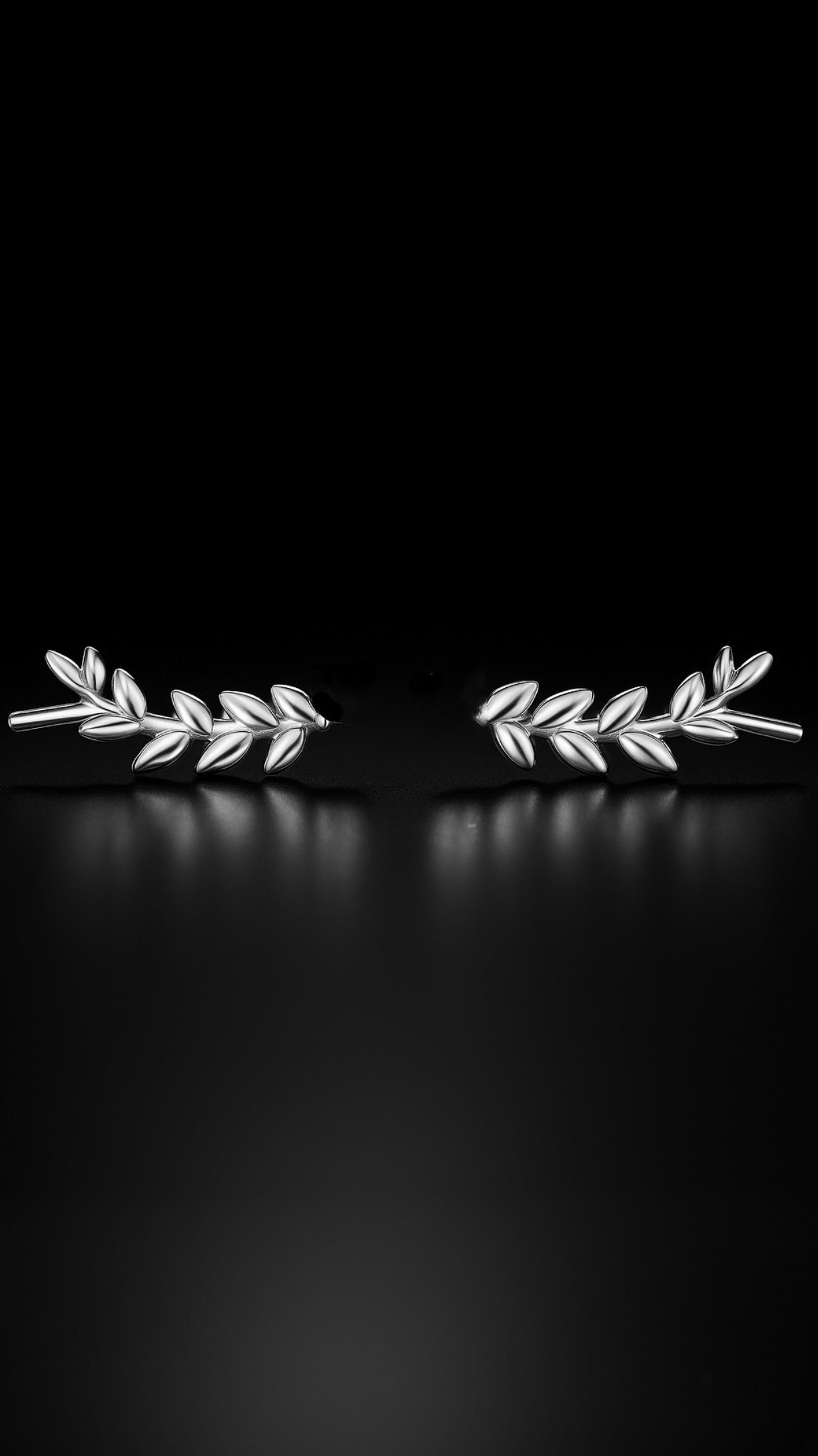 Orecchini Luster Fogliosi