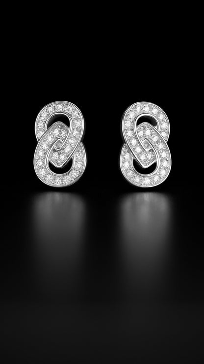 Sparkling Cascade Earrings