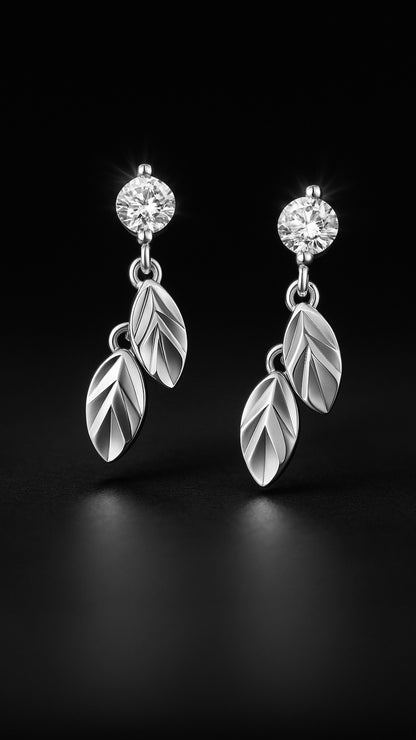 Leafy贅沢イヤリング