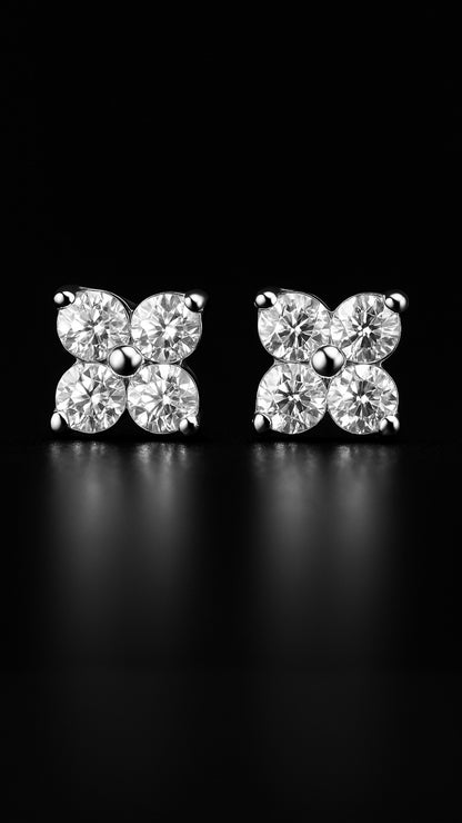 Celestial Clover Earrings