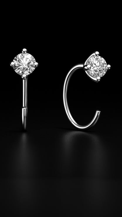 Orbital Star Earrings