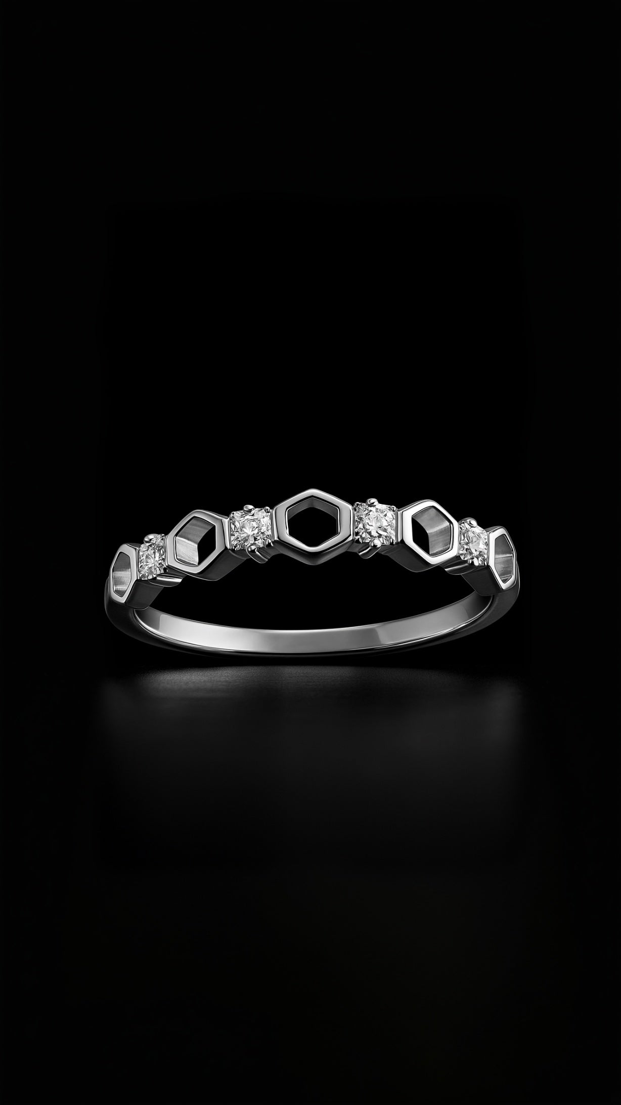 Glittrande prakt ring