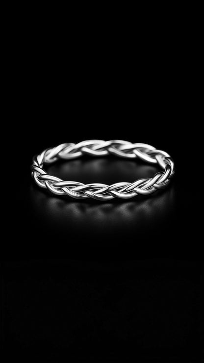 Spiral Serenity Ring