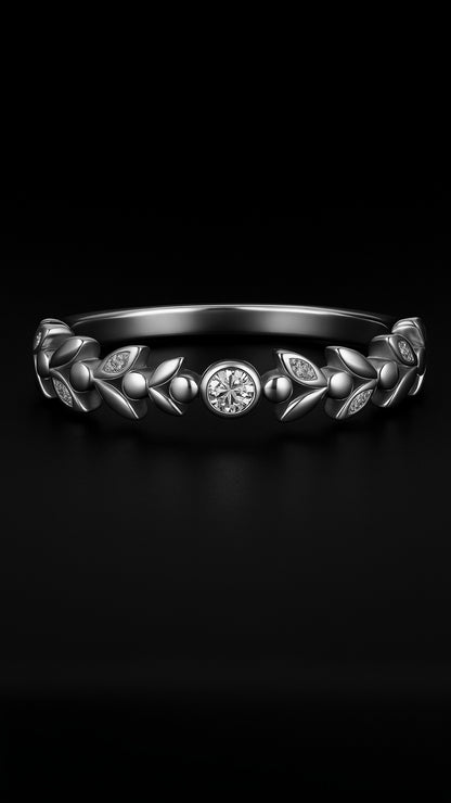 Anillo con escudo real