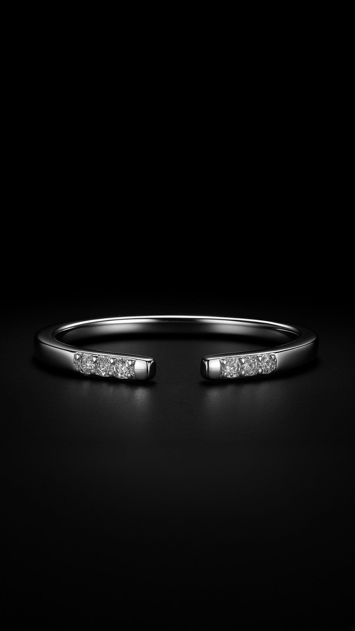 Verfeinerter Funkelring