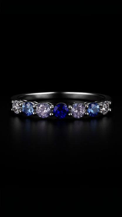 Ocean Blue Opulence Ring