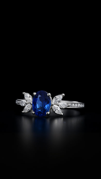 Saphir Serenade Ring
