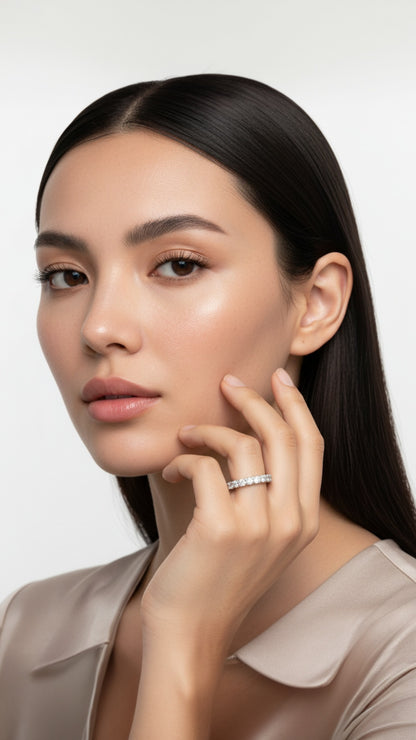 Serene Starlight Ring