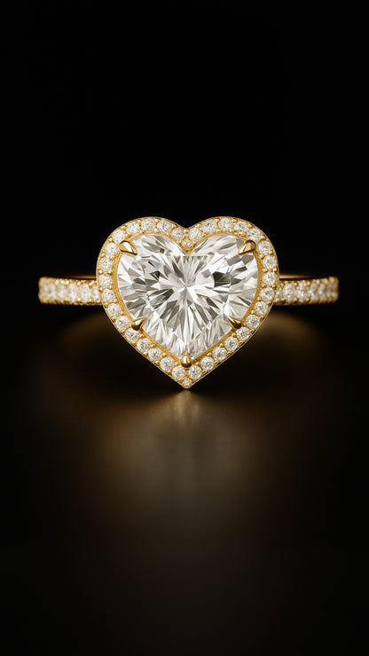 Heart's Serenade Ring