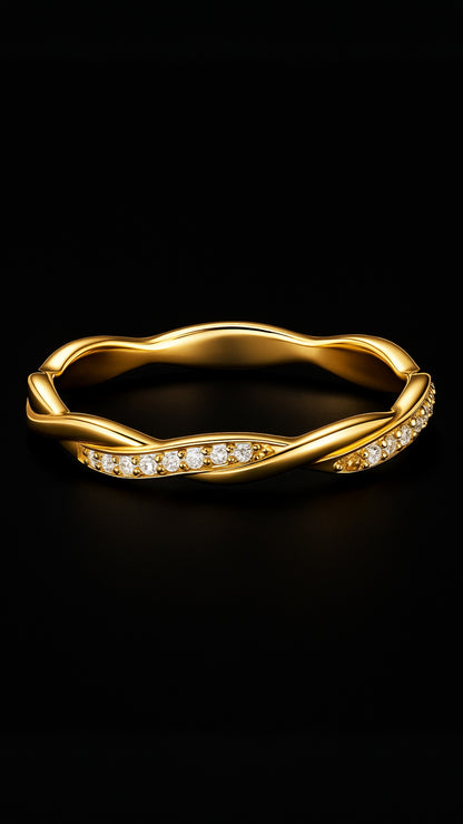 Celestial Swirl Ring