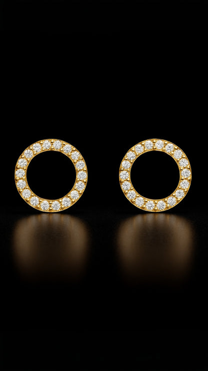 Eternity Hoops Earrings