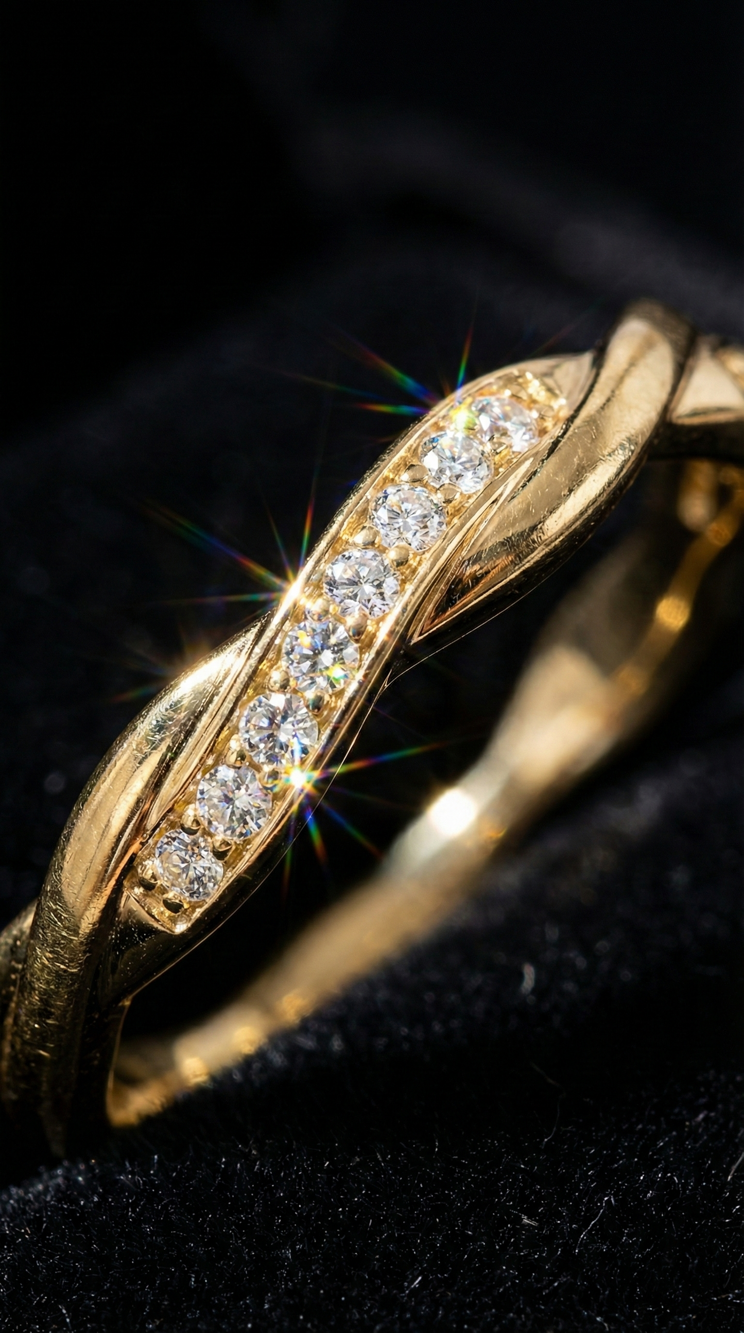 Celestial Swirl Ring