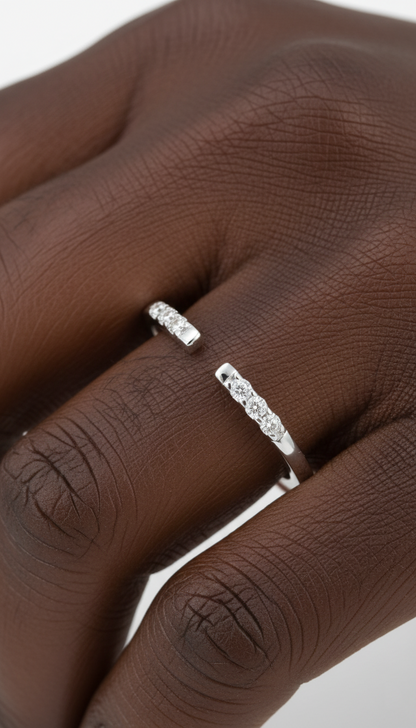 Verfeinerter Funkelring