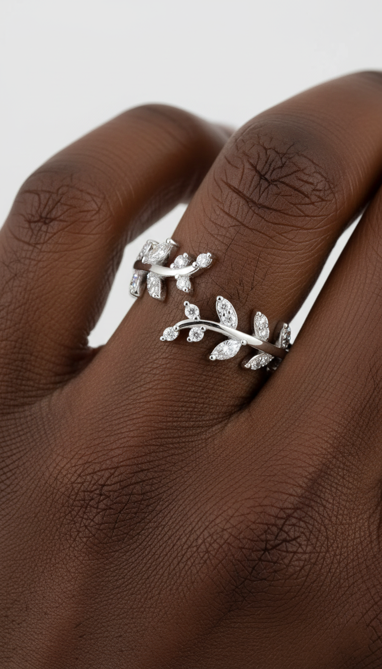 Zweigartige Eleganz Ring