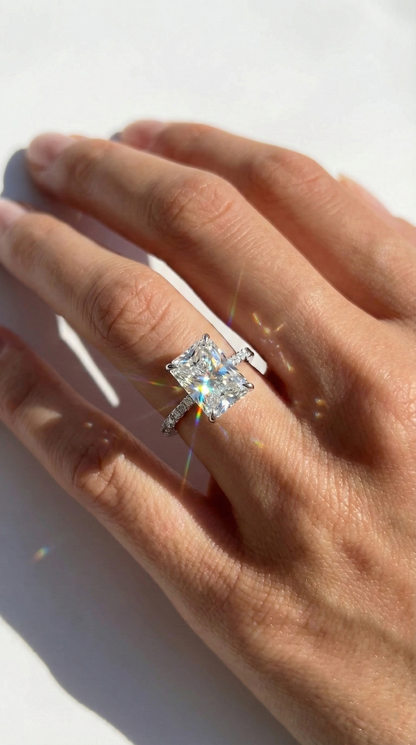 Glimmering Galaxy Ring