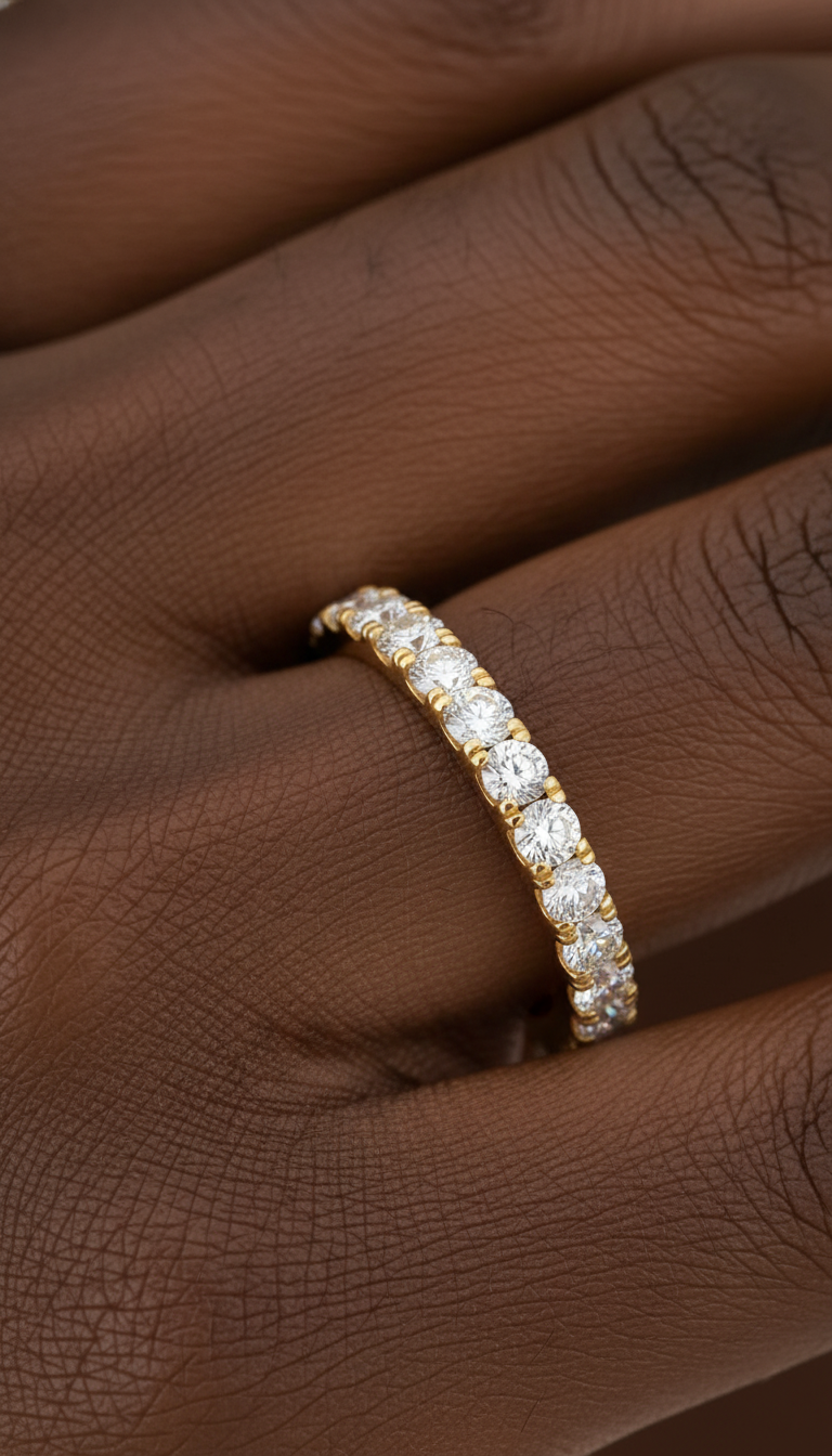 Serene Starlight Ring