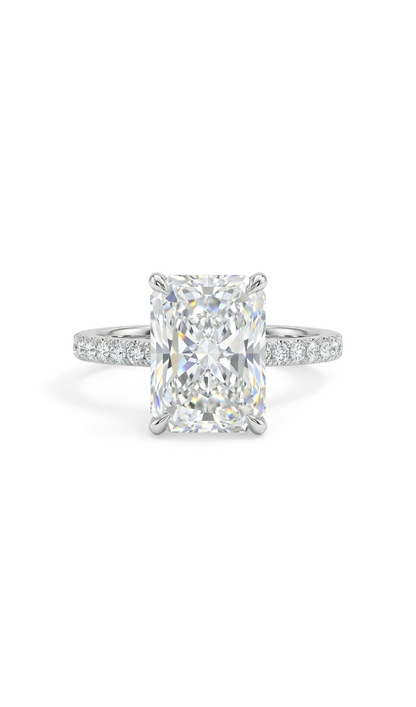 Glimmering Galaxy Ring