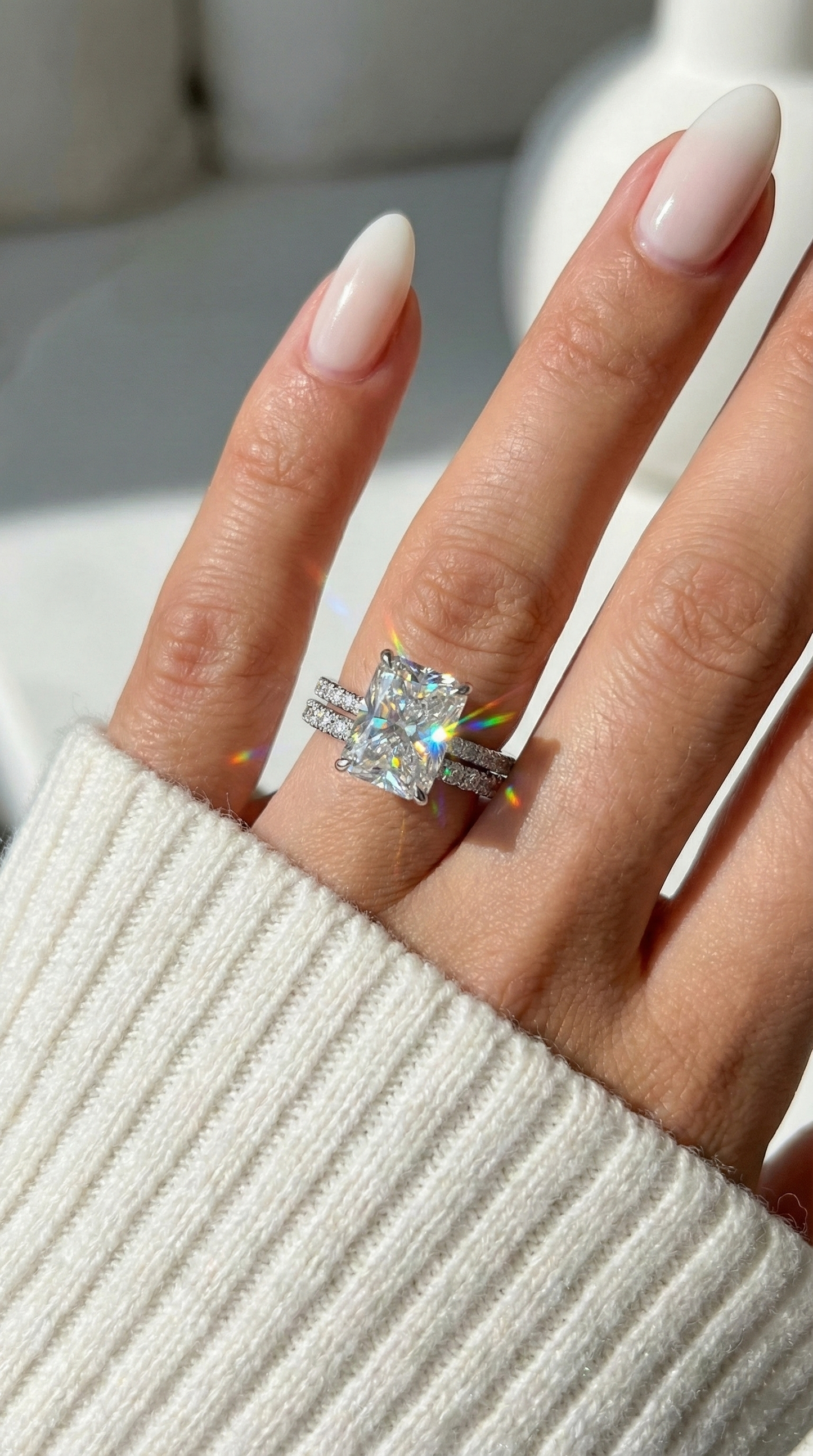 Glimmering Galaxy Ring