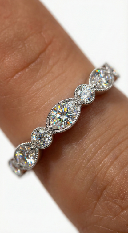 Glacial Stars Ring