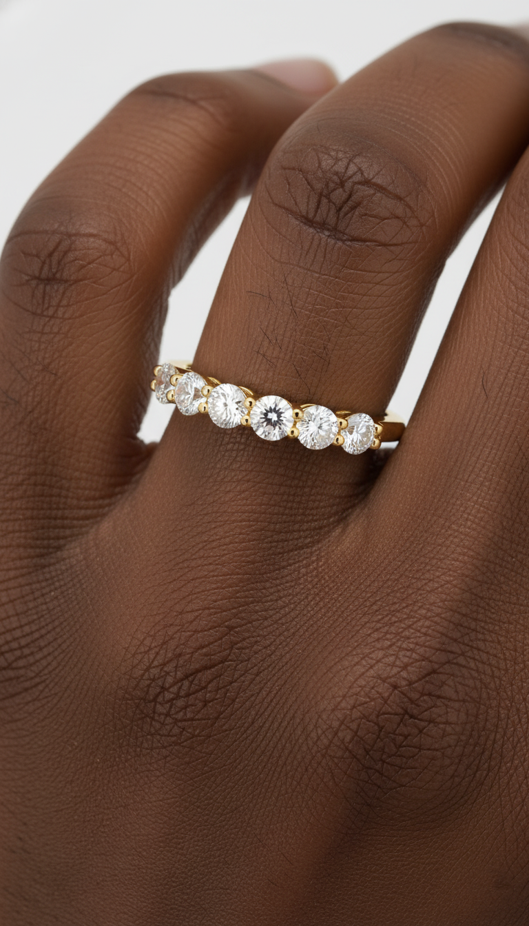 Crystal Cascade Ring