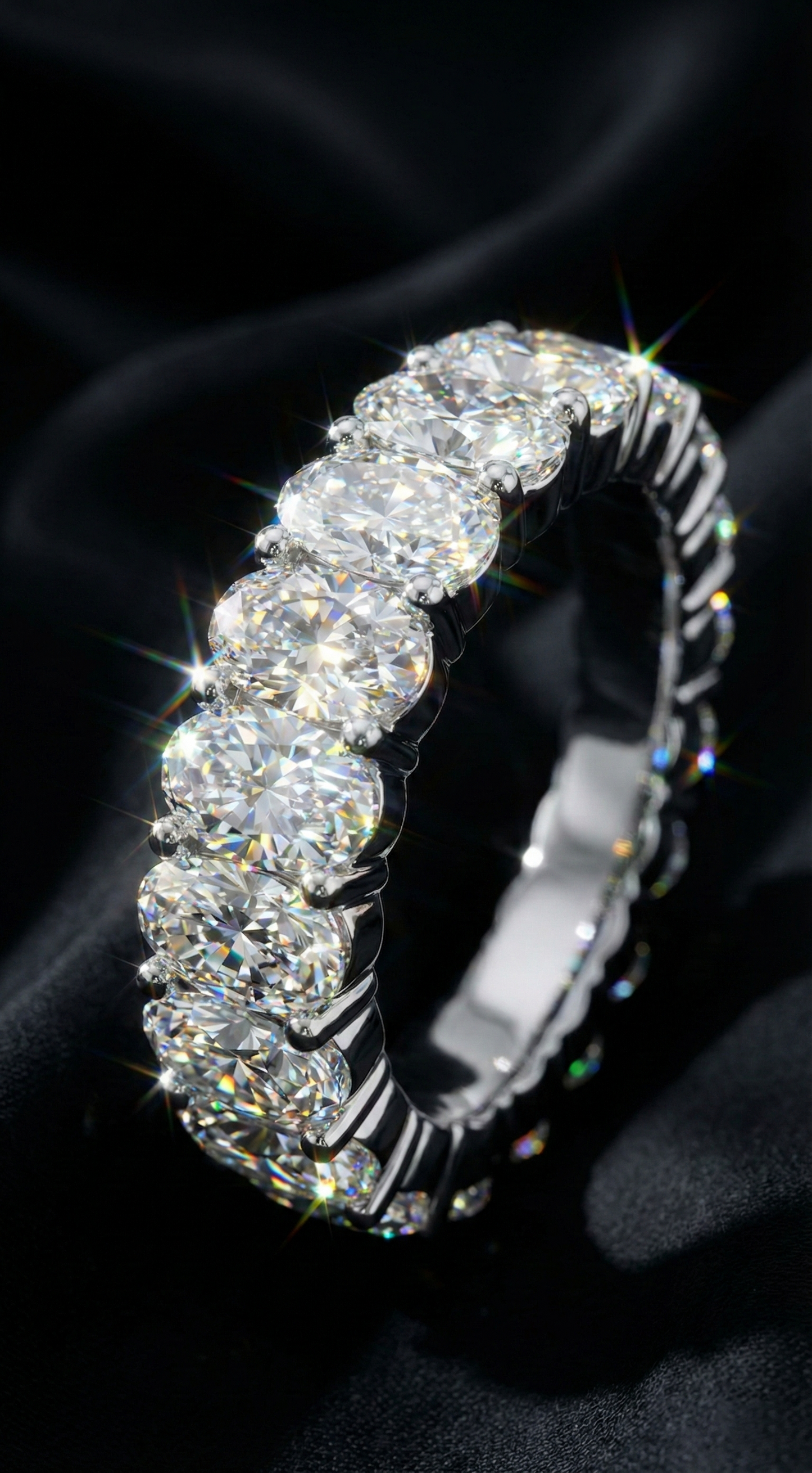 Moonstone Orbit Ring