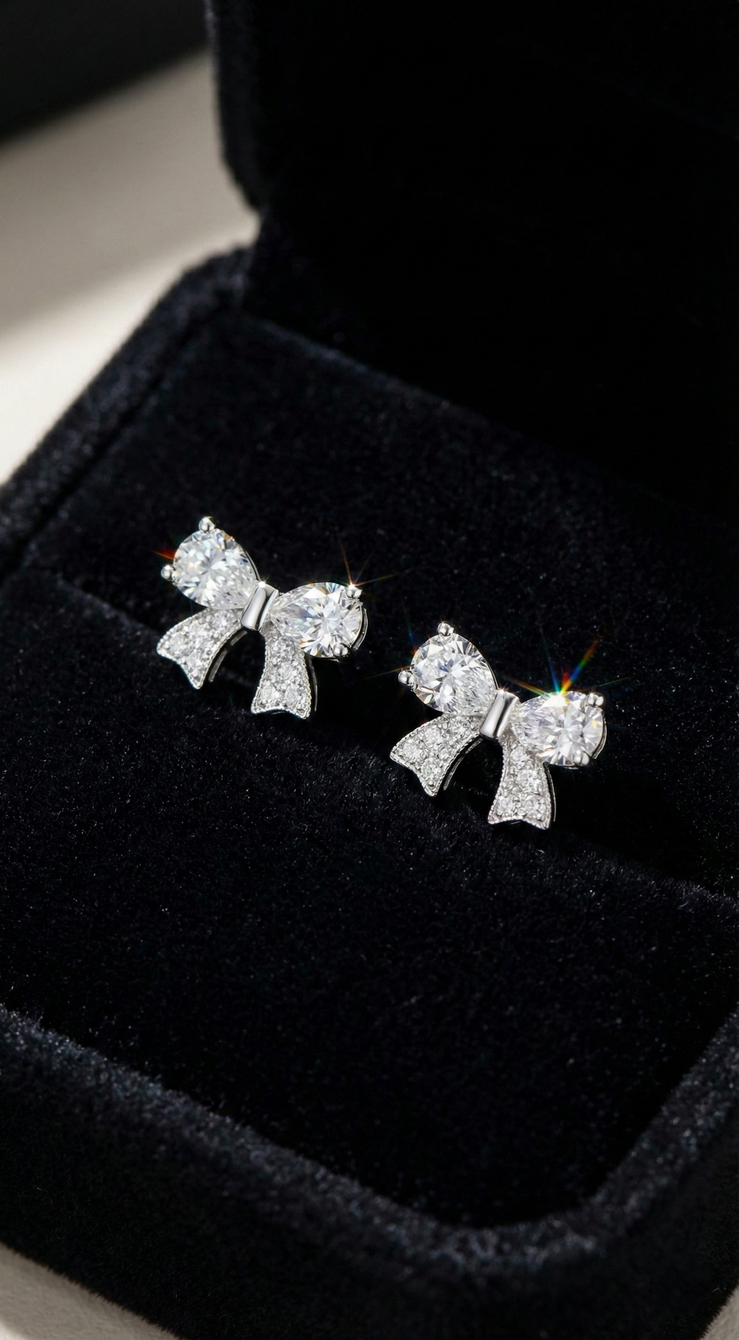 Bowtie Brilliance Earrings