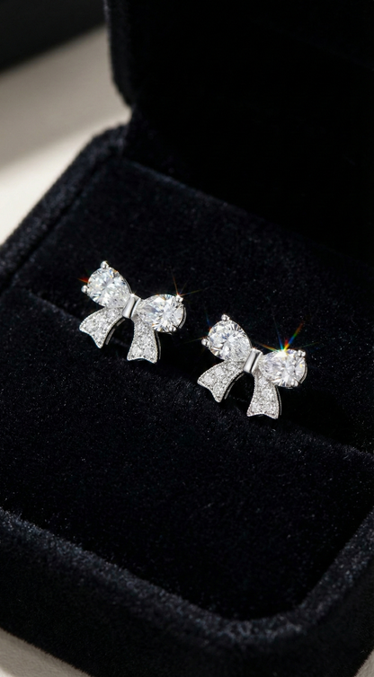 Bowtie Brilliance Earrings