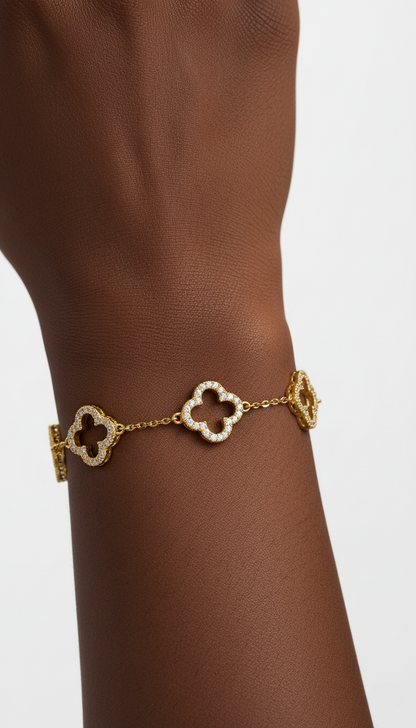 Celestial Clover Bracelet