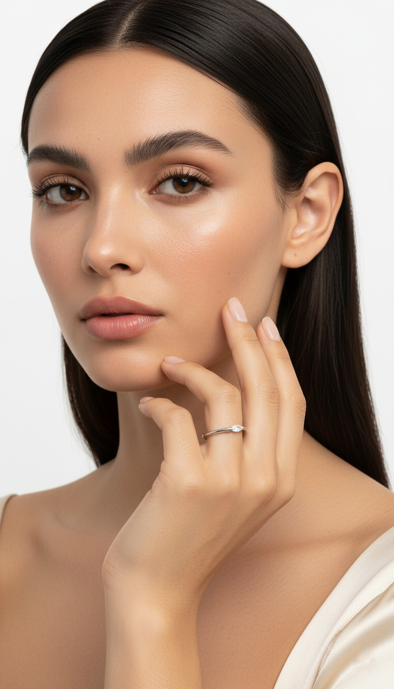 Lustrous Embrace Ring