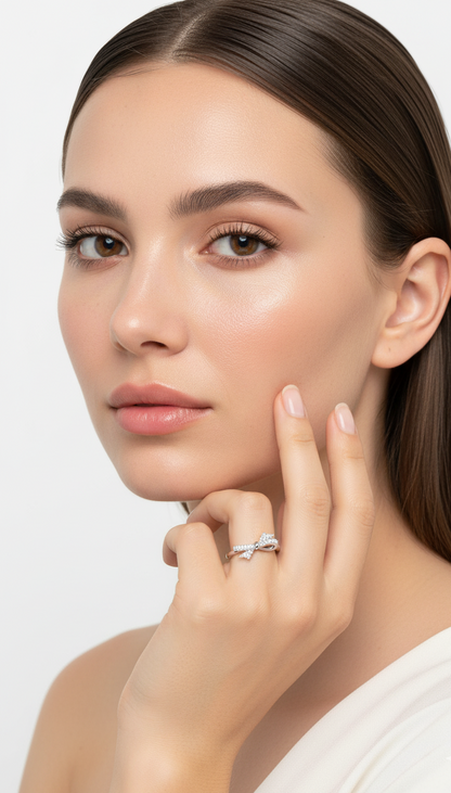 Tied with Elegance Ring