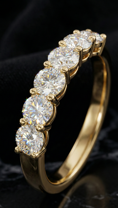 Crystal Cascade Ring